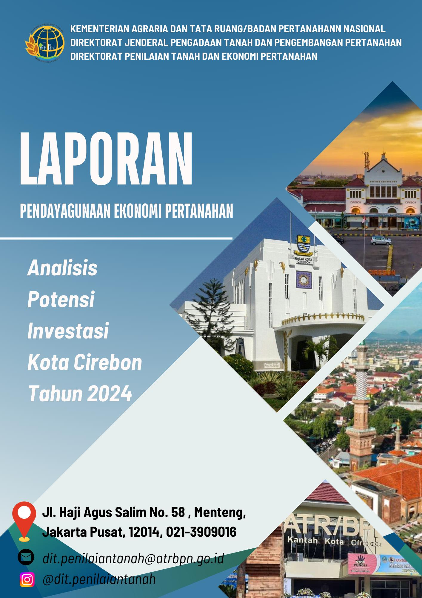 Laporan Pendayagunaan Ekonomi Pertanahan Kota Cirebon Tahun 2024
